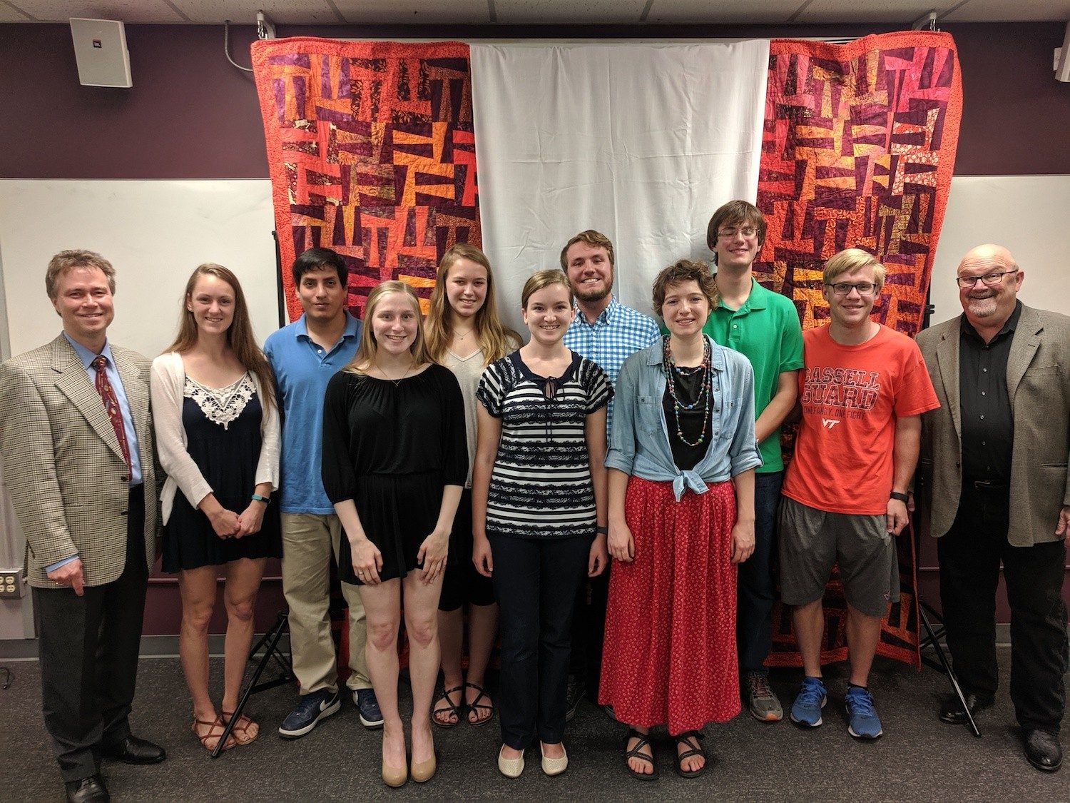 Math awards ceremony, 2019
