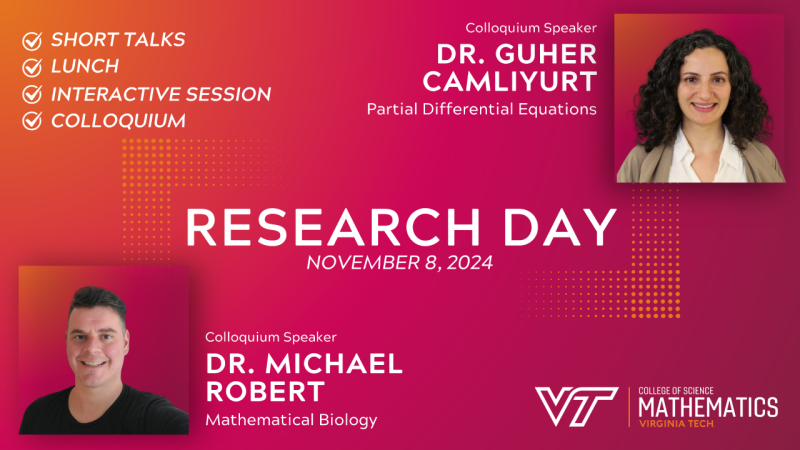 Research Day 2024 picture with Research Day speakers