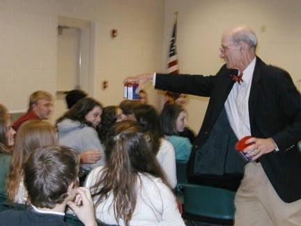 Brown mm Bud Brown's M&M cryptography activity at the Governor's school