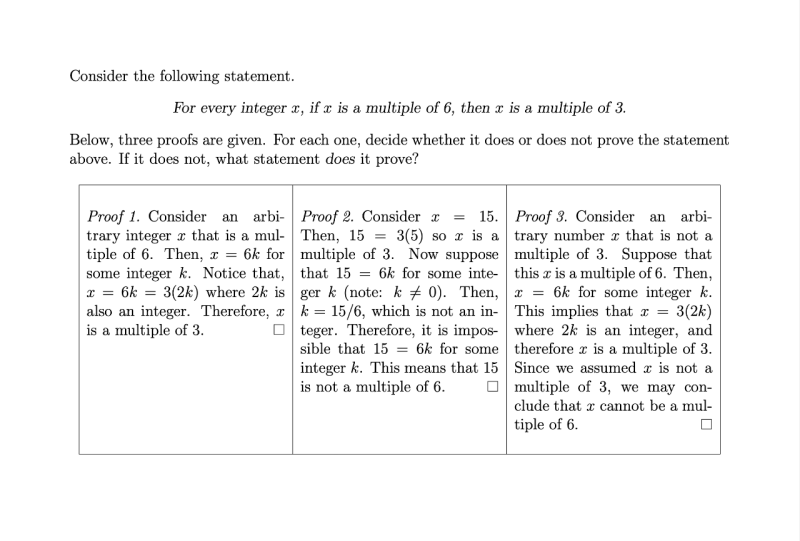 Image of Proofs Task